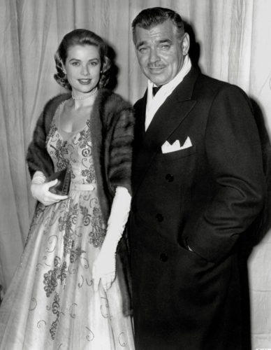 Grace Kelly with Cary Grant at Oscars 1954
