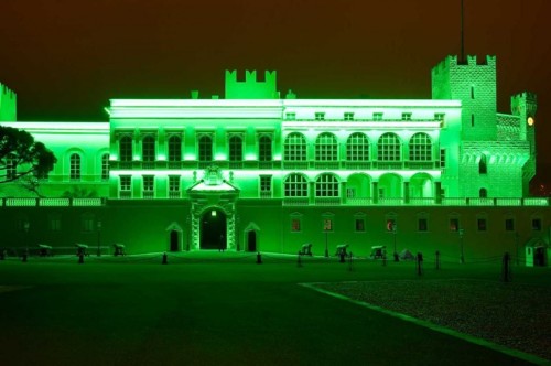 St Patrick Day at Monaco Palace