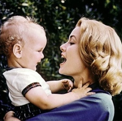 Princess Grace with Albert