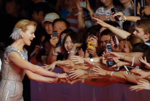 Nocile Kidman adored in China