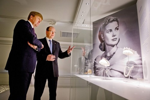 Prince Albert opens Grace Kelly Exhibit