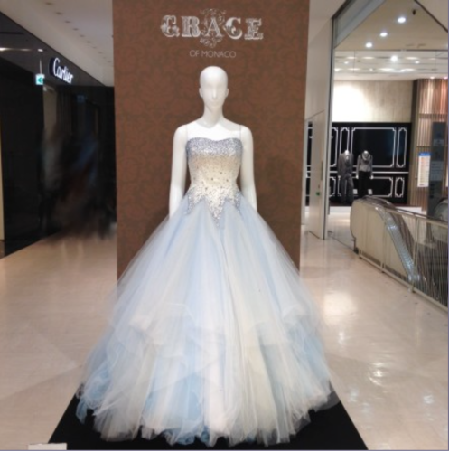 Nicole Kidman Grace of Monaco Dress on Exhibit