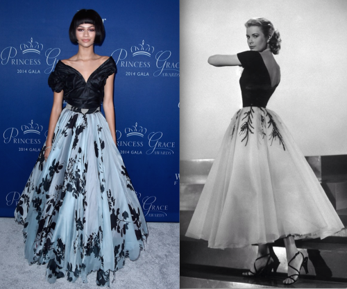 Zendaya embodies Grace Kelly