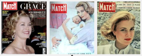 Princess Grace Paris Match Covers