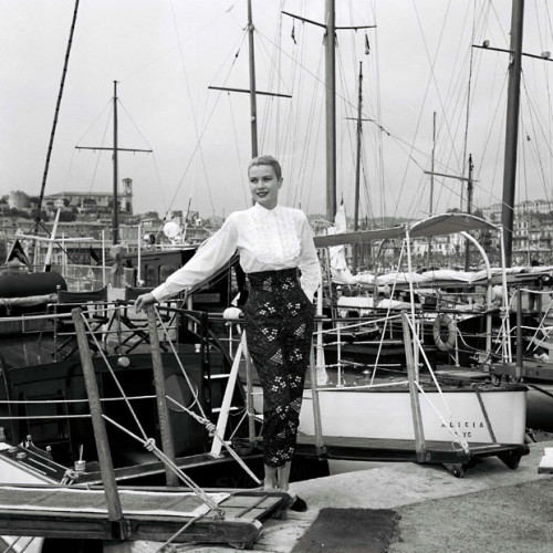 1955 Cannes Grace Kelly Photo Shoot