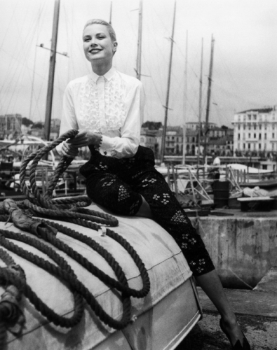 Grace Kelly in Cannes 1955