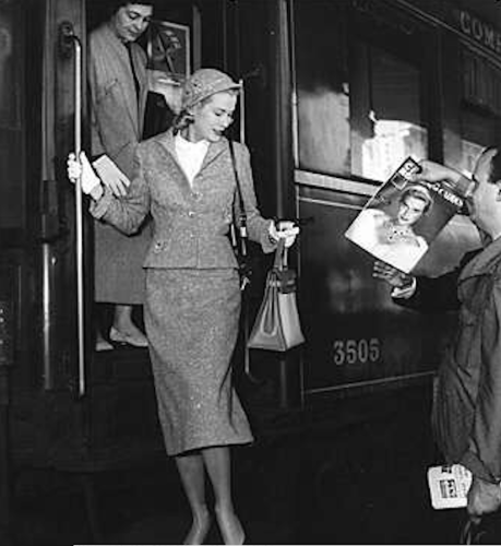 Grace Kelly in France - 1955