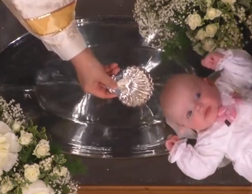Princess Gabriella Baptised