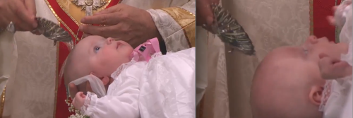 Princess Grabiella & Prince Jacques Baptism Monaco May 10 2015