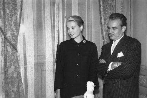 Princess Grace & Prince Rainier 1956