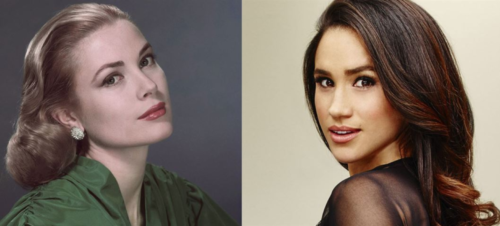 Grace Kelly and Meghan Markle